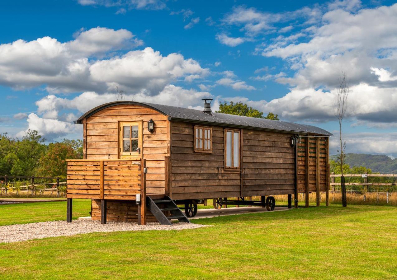 Apartamento Ashwood Shepherd Hut -Ockeridge Rural Retreats Worcester Exterior foto